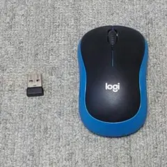 ロジクール ワイヤレスマウス M185 ブルー USBレシーバー付き