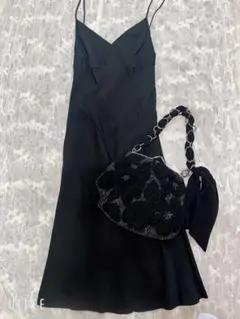 PRADA プラダarchive シルクリトルブラックドレスのサムネイル