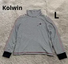 【美品】コルウィン タートルネック トップス ボーダー　レディース L