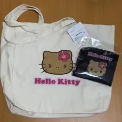 Hello Kitty トートバッグ ショッピングバッグ セット　サンリオ