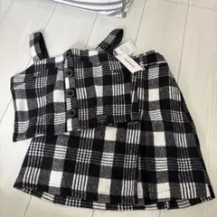 Lovetoxic チェック柄スカートセットアップ 150
