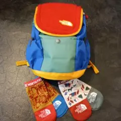 THE NORTH FACE キッズ リュック 靴下 4足セット ノースフェイス