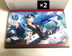 ツイステ AGF アニプレックス イラストカードブック デュース 2点