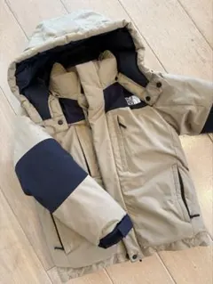 THE NORTH FACE ダウンコート ベージュ/ネイビー130