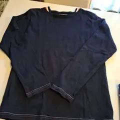 BEAMS ネイビー 長袖カットソー M