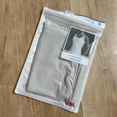 UNIQLO ユニクロ　エアリズム　タンクトップ　シームレス　S ライトグレー