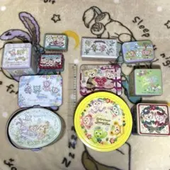 お菓子缶セット　東京ディズニーリゾート　ダッフィー＆フレンズ