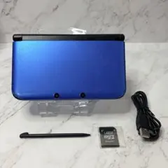 【動作品・付属品付き】ニンテンドー 3DS LL 本体 良品 ブルー ブラック