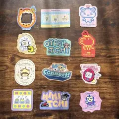 たまごっち ダイカットステッカーセット　12点セット　たまごっちシール　シール