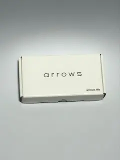 【未開封】 arrows We FCG01 ホワイ ネットワーク利用制限なし