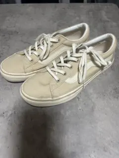 vans オールドスクール　ベージュ