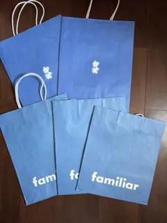 familiar ショップ紙袋 セット販売