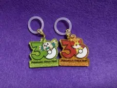 포켓몬 30周年 アクリルキーホルダー 2種セット モクロー フォッコ