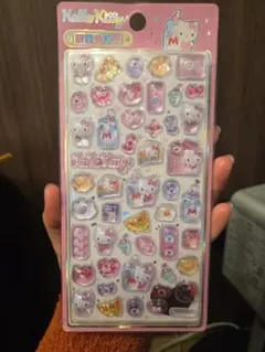 ハローキティ　立体シール