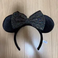 ミニー耳ビーズカチューシャ