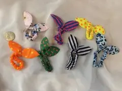 カラフルヘアゴム　7個セット