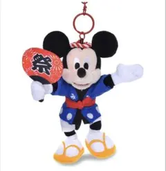 Disney ミッキー ぬいぐるみキーホルダー 祭り MATSURIのサムネイル