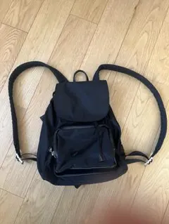 アニエス・ベー agnes.b VOYAGE 黒 ナイロン リュック 小さめ