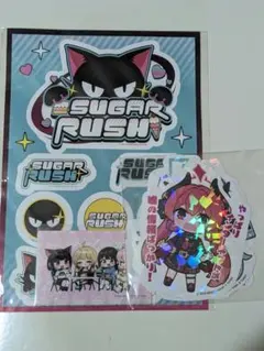 SUGAR RUSH Tシャツセット　ステッカー　2品セット　シュガーラッシュ Yostar OFFICIAL SHOP ONLINE / SUGAR RUSH Tシャツセット