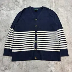枡*庭様 Lauren Ralph Lauren　カーディガン　XL　ネイビー