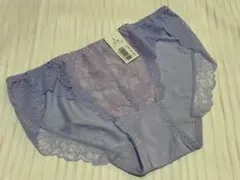 淡いラベンダーカラー aimerfeelレースデザインショーツ Lサイズ