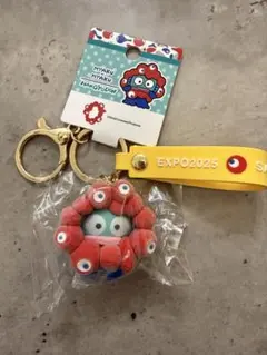 サンリオ ミャクミャク なりきりキーホルダー フロッキー ハンギョドン