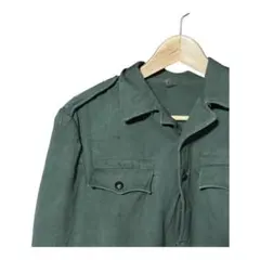 2466 ブルガリア軍？　ミリタリー ジャケット　メンズ　古着　ダメージあり