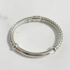 ボッテガヴェネタ シルバー925 ブレスレット イントレチャート バングルのサムネイル
