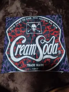 CREAM SODA クッションカバー レトロ 昭和