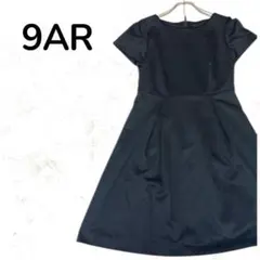 【人気】レディース 礼服 ワンピース ブラック 冠婚葬祭 9AR フォーマル