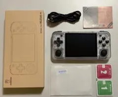 ANBERNIC RG35XX H クリア 64GマイクロSDカード付き