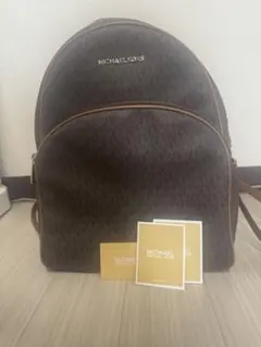 MICHAEL KORS バックパック モノグラム ブラウンのサムネイル