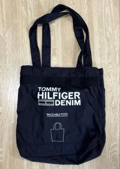TOMMY HILFIGER DENIM ポケッタブルトートバッグ 折りたたみ