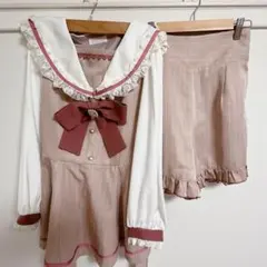 LIZLISA ピンク セットアップ