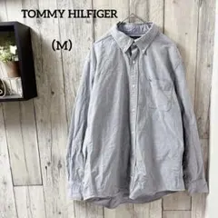 TOMMY HILFIGER トミーフィルガーグレー スリムフィット シャツ