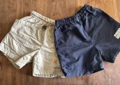 BREEZE キッズ　ハーフパンツ2本セット