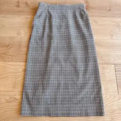 チェック柄　タイトスカート　しまむら　星玲奈さんコラボ