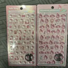 サンリオ　ボンボンドロップシールミニ　2種セット【正規品】