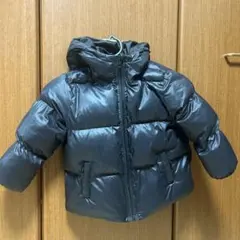 シーイン shein ダウン ジャンパー ブラック 男の子 キッズ 幼児 5歳