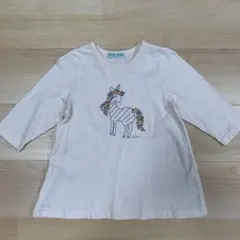 ハッカキッズ 7分袖Tシャツ120のサムネイル