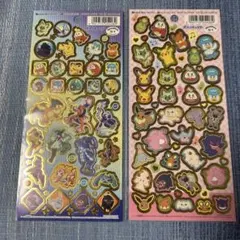 ポケモン　showa note シール　ステッカー　2種類