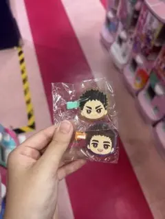 ハイキュー‼️みにコレ！前髪クリップvol.2 岩泉一 東峰旭