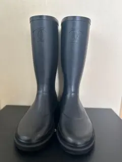 新品 CHANEL レインブーツ 37 ジェニー着用 大人気 - メルカリ