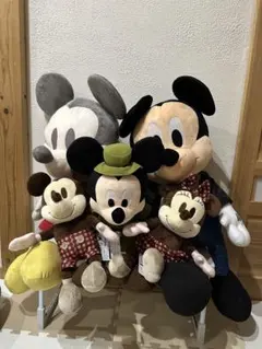 ミッキーマウス・ミニーマウスぬいぐるみセット