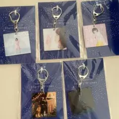 「未開封」水瀬いのりジャケ写アクリルキーリング コンプリートセット(全5種)