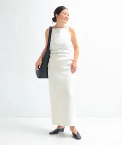 【美品】Demi-Luxe BEAMSシンプル タイト ニットスカートM.のサムネイル