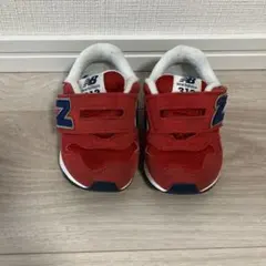 new balance 313 スニーカー　赤　レッド　12cm