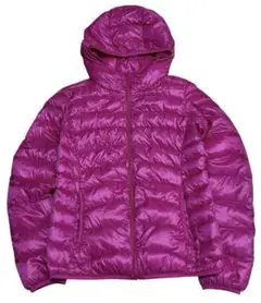 old UNIQLO 00s down jacket y2k 光沢 短丈 ピンク