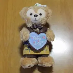 ぬいぐるみバッジ ぬいば ダッフィー スイートダッフィー