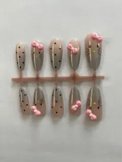 ハローキティ ネイルチップSサイズ